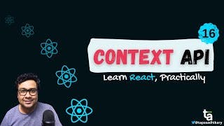 🌈 16 - React Context API - What is Context - The useContext Hook